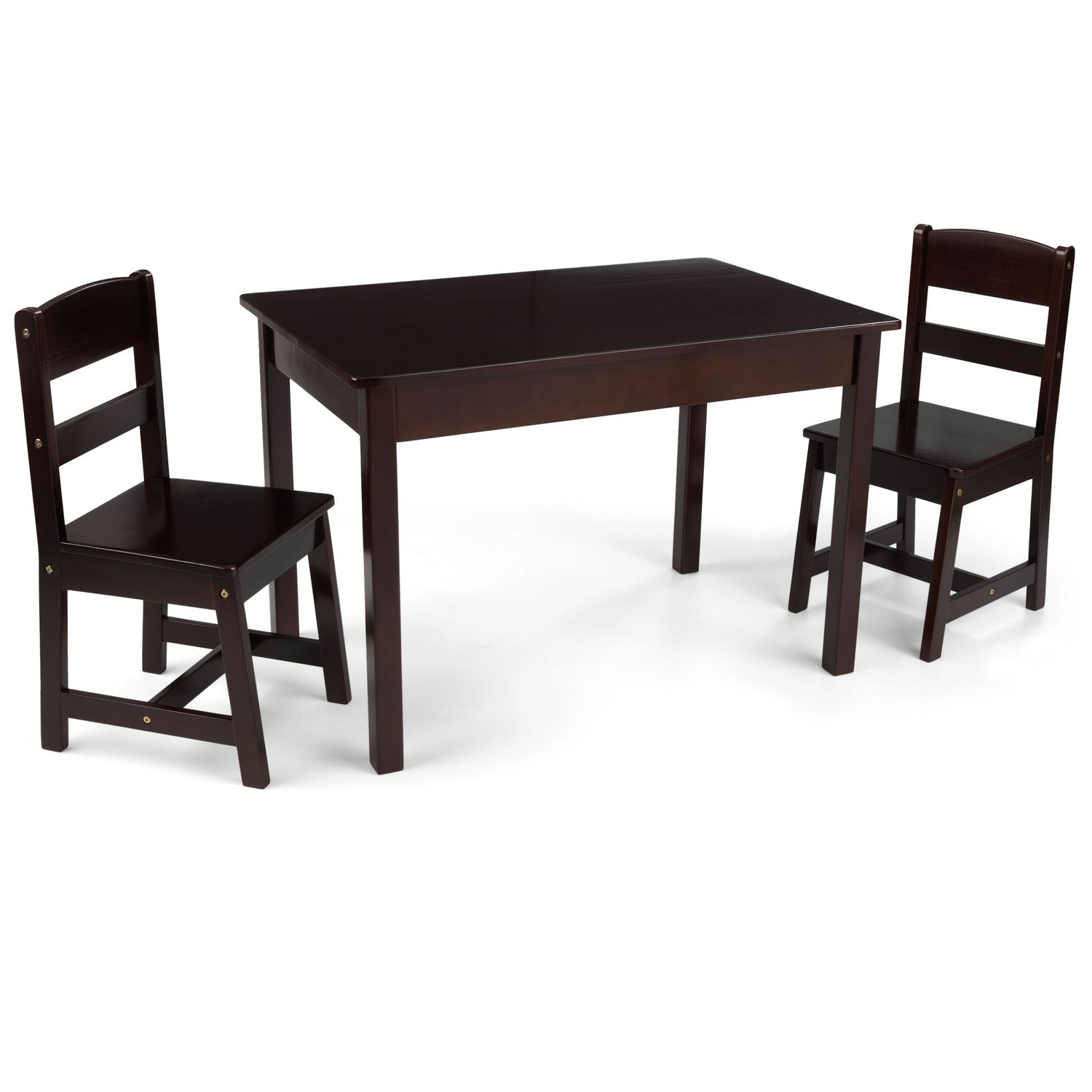 KidKraft Rectangle Table Chair Set   2225494 Espresso