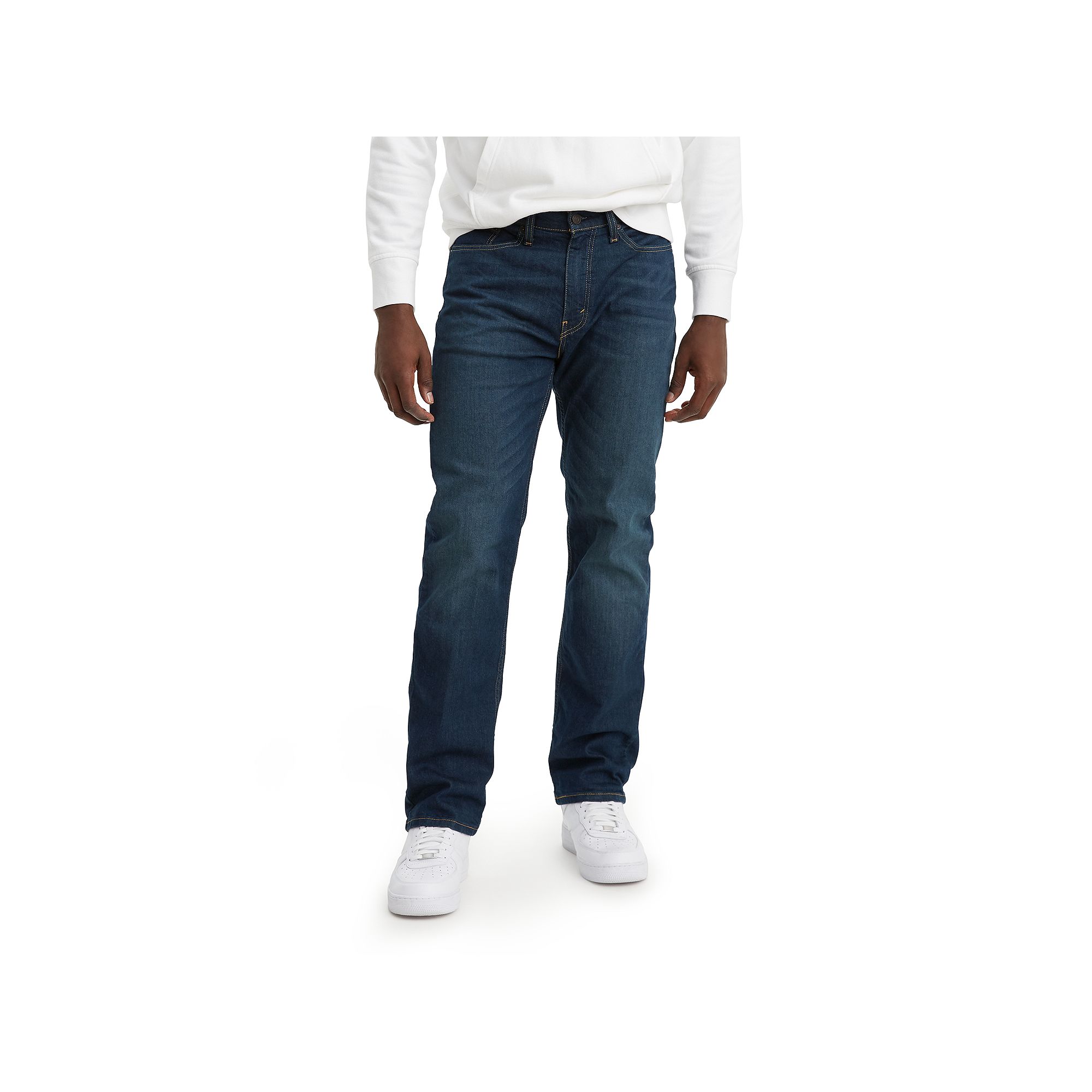 Mens Levis® 514™ Stretch Straight Fit Jeans, Size: 28X32, Black
