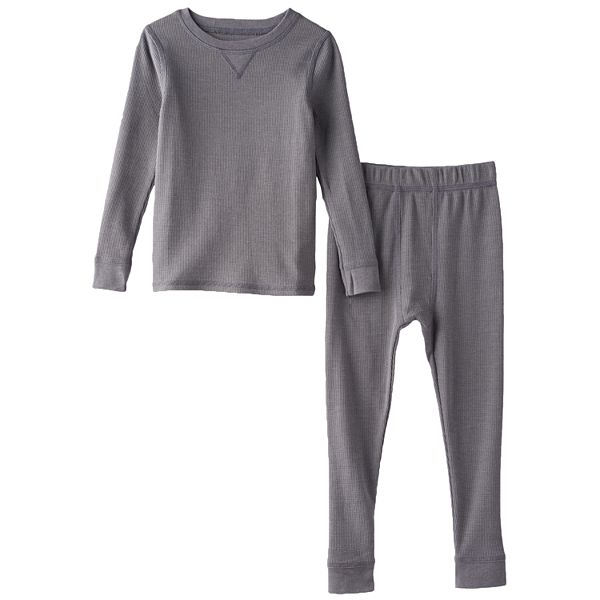 Toddler Boy Cuddl Duds Thermal Long Underwear Set