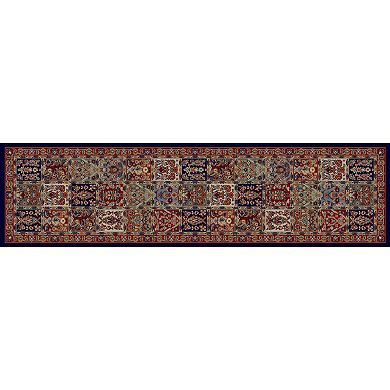 Merinos Panel Floral Framed Rug