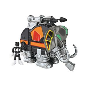 Fisher-Price Imaginext Power Rangers Black Ranger & Mastadon