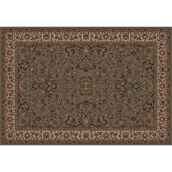 Merinos Kasha Floral Framed Rug