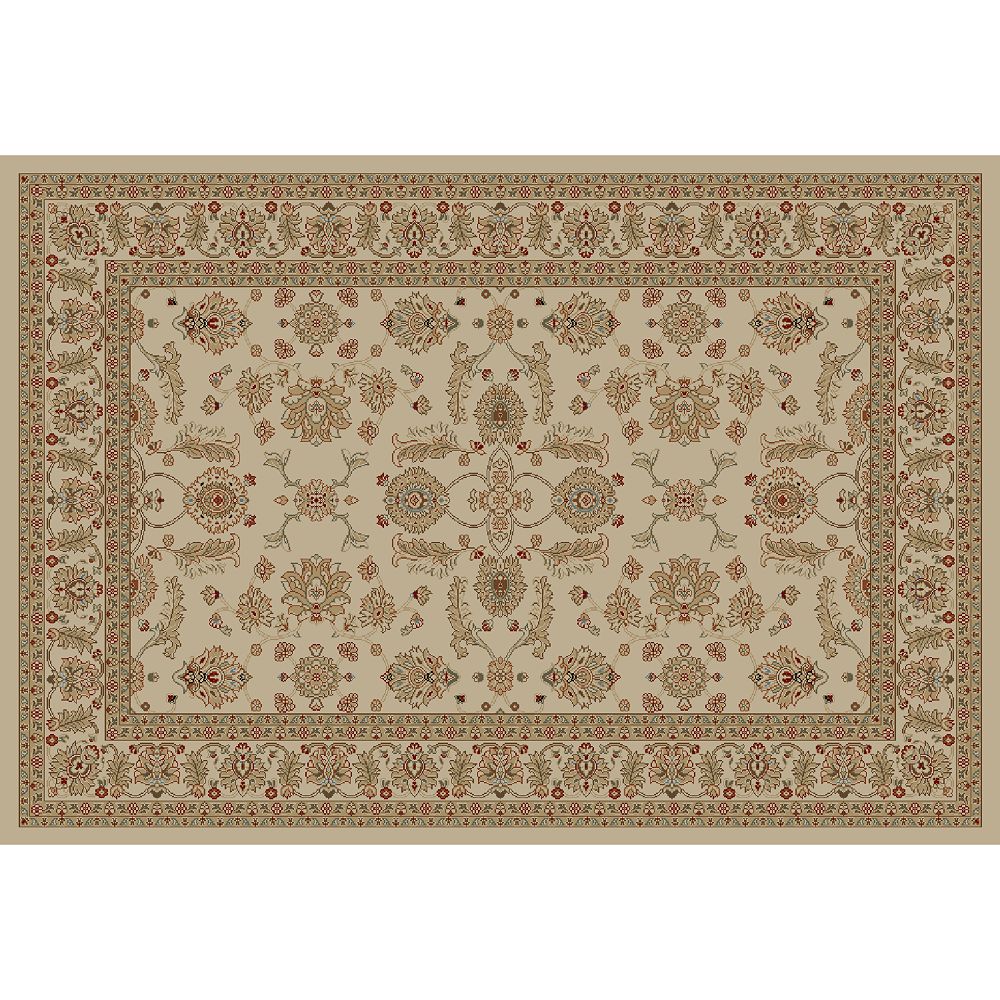 Merinos Antep Floral Framed Rug