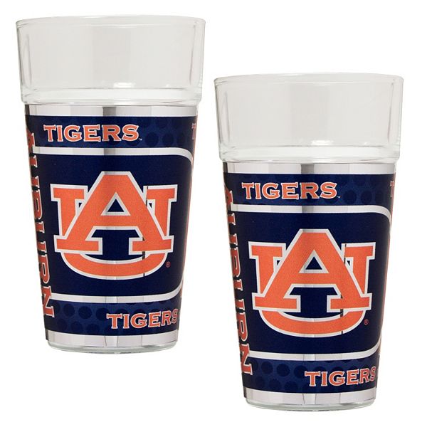 Auburn Tigers 2-Piece Pint Glass Set