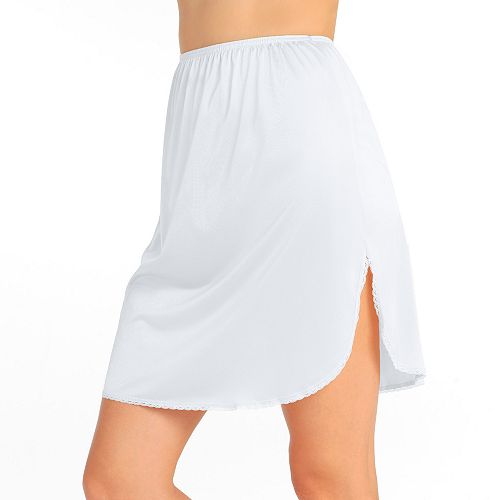 Women's High-Waist Bonded Half Slip Skirt