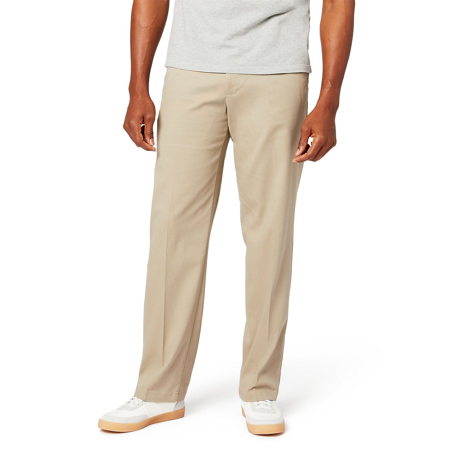 dockers flat front relaxed fit