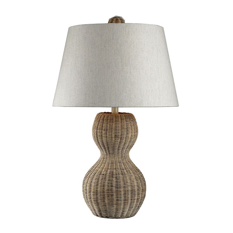 Dimond Sycamore Hill Rattan Table Lamp, Clrs