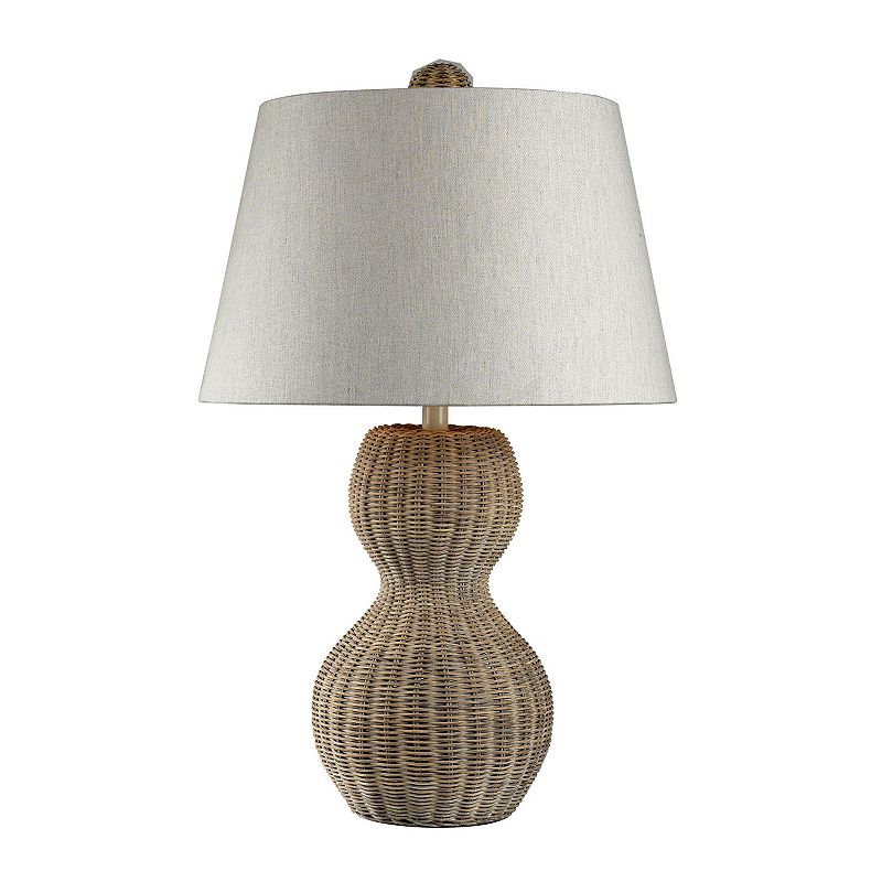 Dimond Sycamore Hill LED Rattan Table Lamp, Clrs