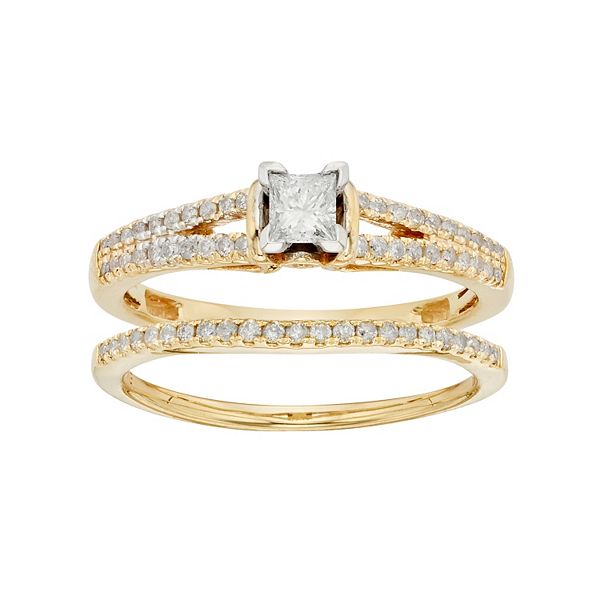 Kohl's princess sale cut engagement rings