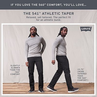 Levi's 560 comfort fit best sale