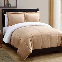 VCNY Micromink & Sherpa Reversible Comforter Set