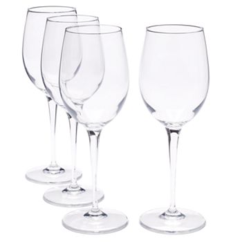 Food Network™ 4 Piece NAPA Crystal Balloon  Wine Glass Set of 4 