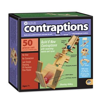 MindWare 50 pc KEVA Contraptions Set