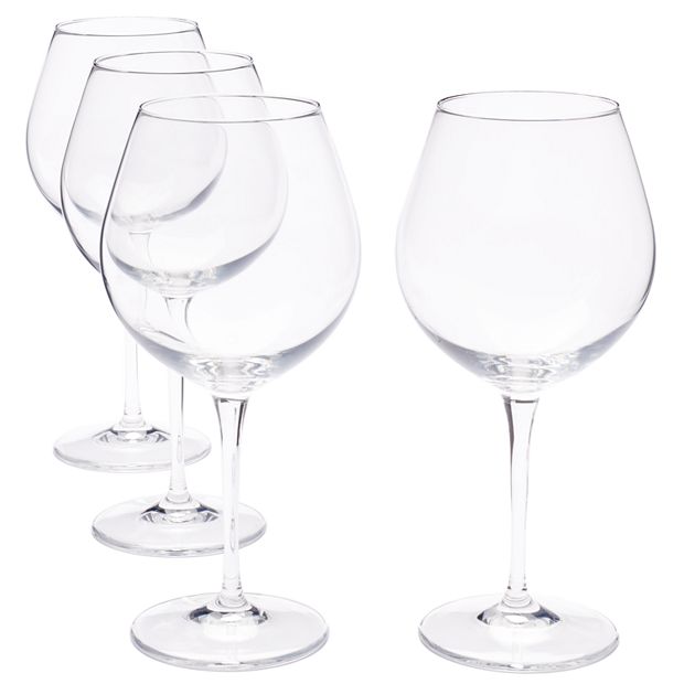 Crystalia Cleveland Red Wine Glasses, Set of 4
