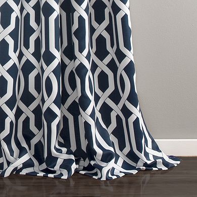 Lush Decor 2-pack Edward Room Darkening Window Curtains