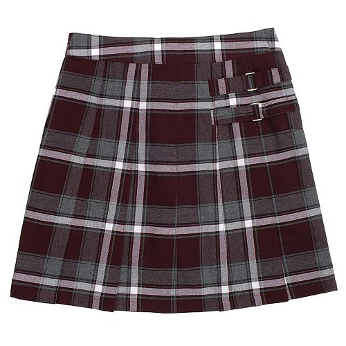 Girls 420 & Plus Size French Toast School Uniform Pleated Plaid Skort