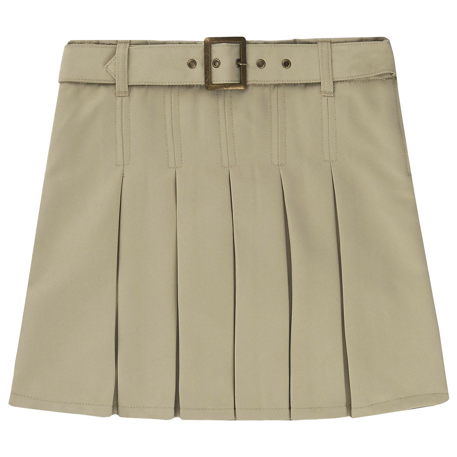 khaki school skirt plus size