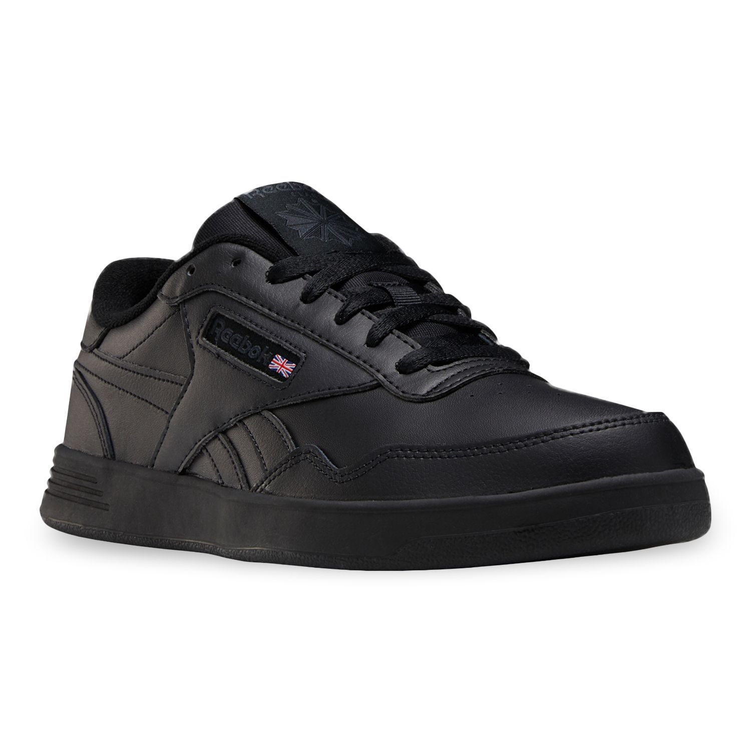 mens black reebok sneakers