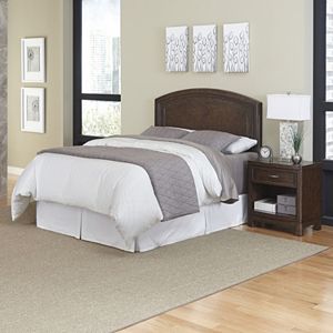 Home Styles Crescent Hill 2-piece Headboard and Night Stand Set