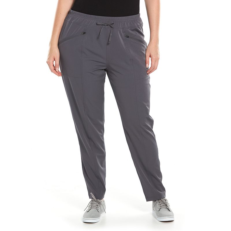 Elastic Waistband Front Zip Pants | Kohl's