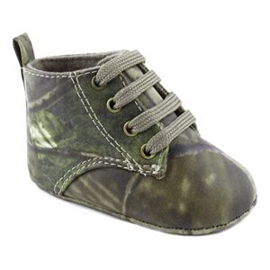 Wee Kids Camouflage Crib Shoes - Baby Boy