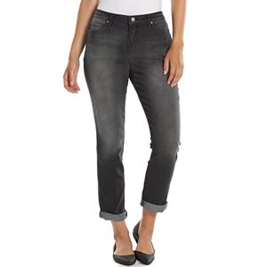 Gloria Vanderbilt Jordyn Slim Denim Boyfriend Jeans - Women's