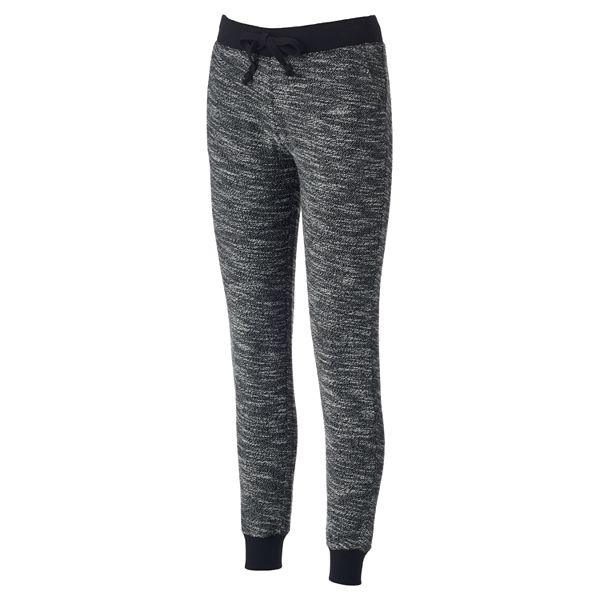 textured jogger pants