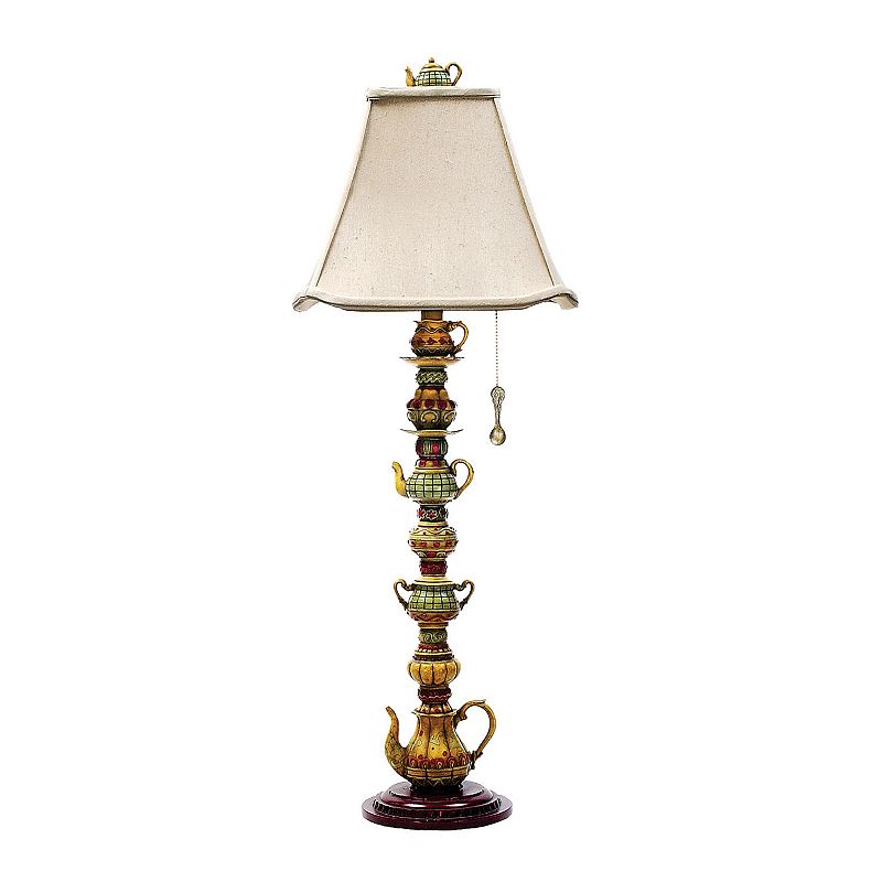 Dimond Tea Service Candlestick Table Lamp, Multicolor
