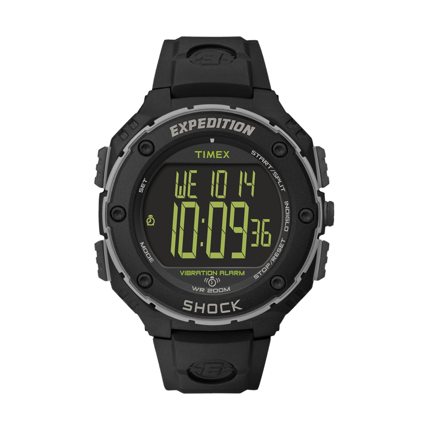 timex expedition wr200m shock resistant