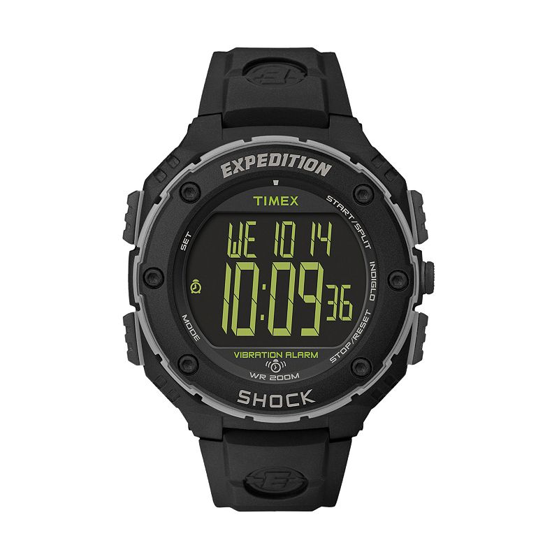 Timex® Men's Expedition Shock XL Digital Watch - T499509J, Black