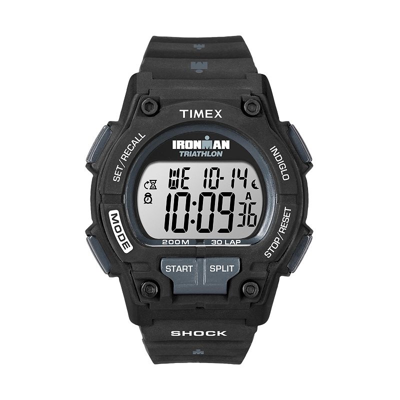 UPC 753048310722 product image for Timex® Men's Ironman 30-Lap Digital Watch - T5K1969J, Black | upcitemdb.com