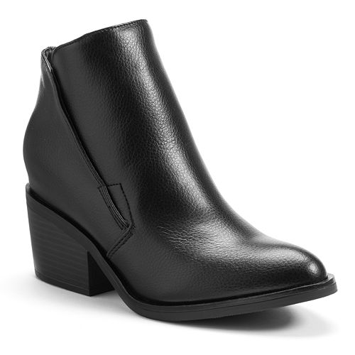 hidden wedge ankle boots