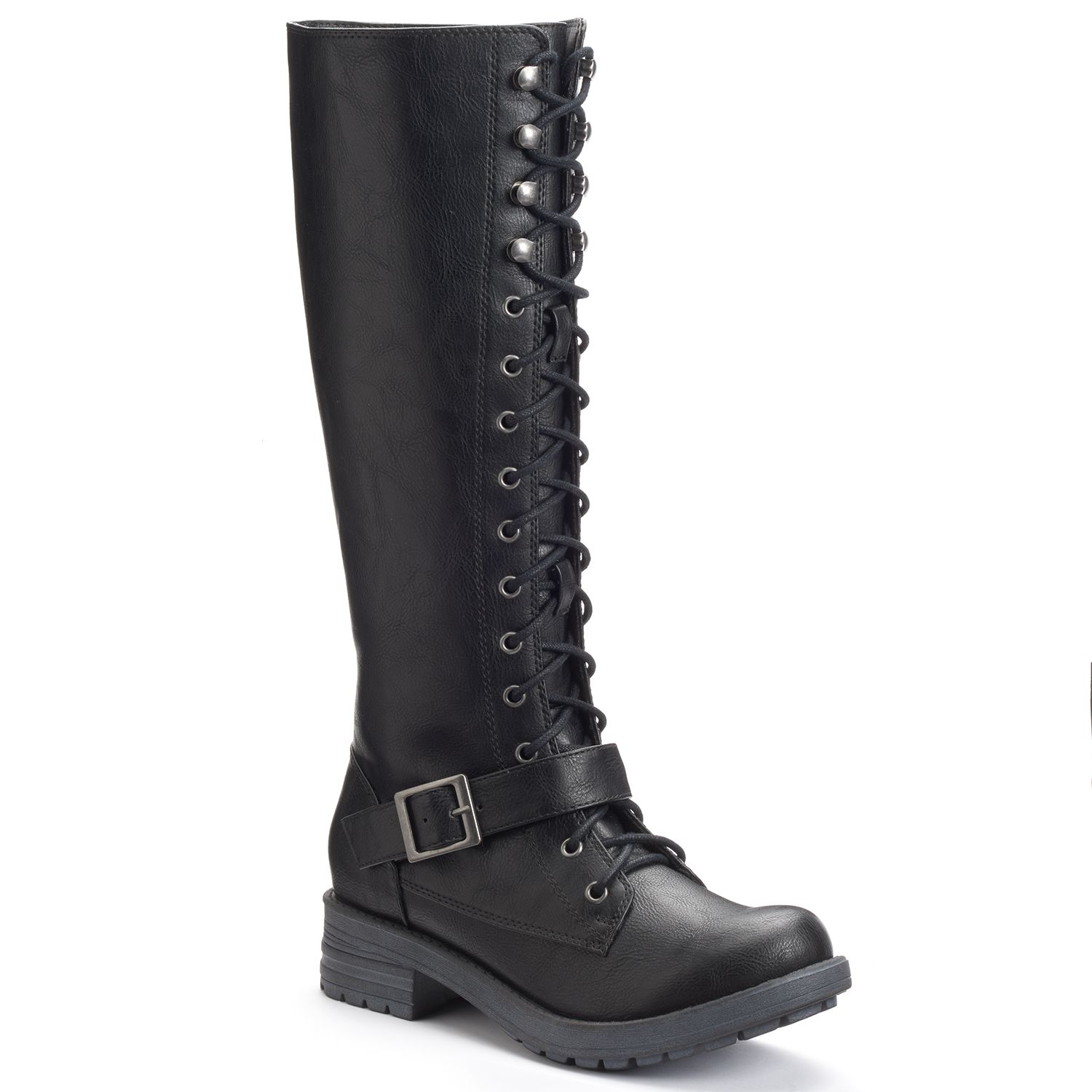 lace up combat boots womens