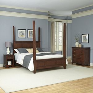 Home Styles 3-piece Chesapeake Poster Bedroom Set