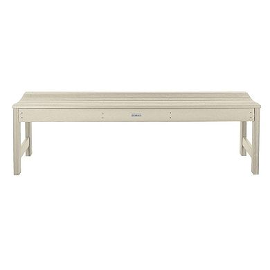 Highwood USA Lehigh 5-ft. Backless Picnic Bench