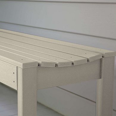 Highwood USA Lehigh 5-ft. Backless Picnic Bench