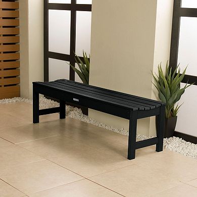 Highwood USA Lehigh 5-ft. Backless Picnic Bench