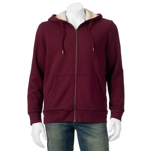 Men's Sonoma Goods For Life® Sherpa-Lined Hoodie