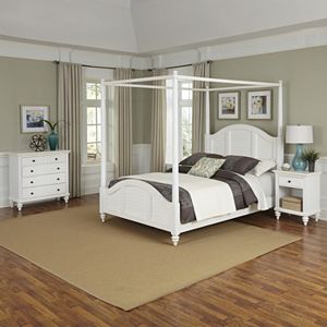 Home Styles 3-piece Bermuda Canopy Bedroom Set
