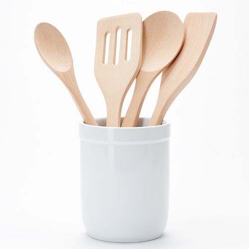 Food Network™ 5pc. Kitchen Crock & Utensil Set