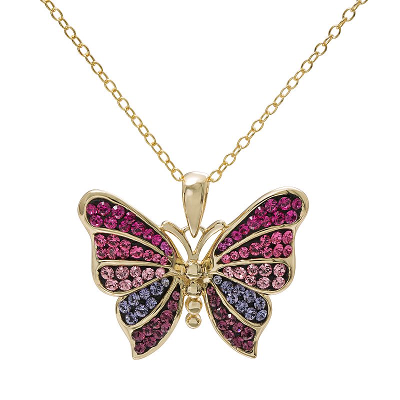 Sterling Silver Butterfly Necklace | Kohl's