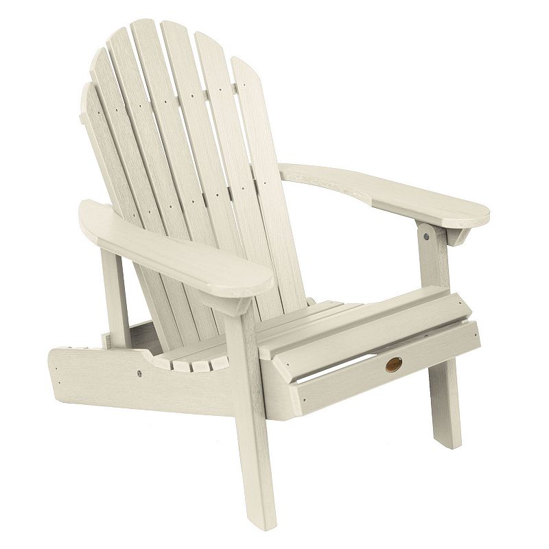 highwood Hamilton Folding & Reclining Adirondack Chair, White