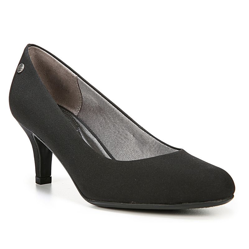 UPC 093639654737 product image for LifeStride Parigi Women's High Heel Pumps, Size: 11 Wide, Black Micro | upcitemdb.com