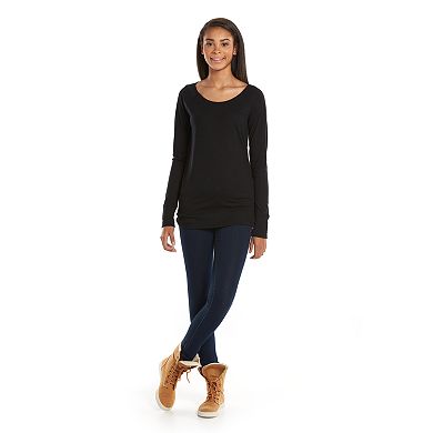 Juniors' SO® Long Sleeve Tunic