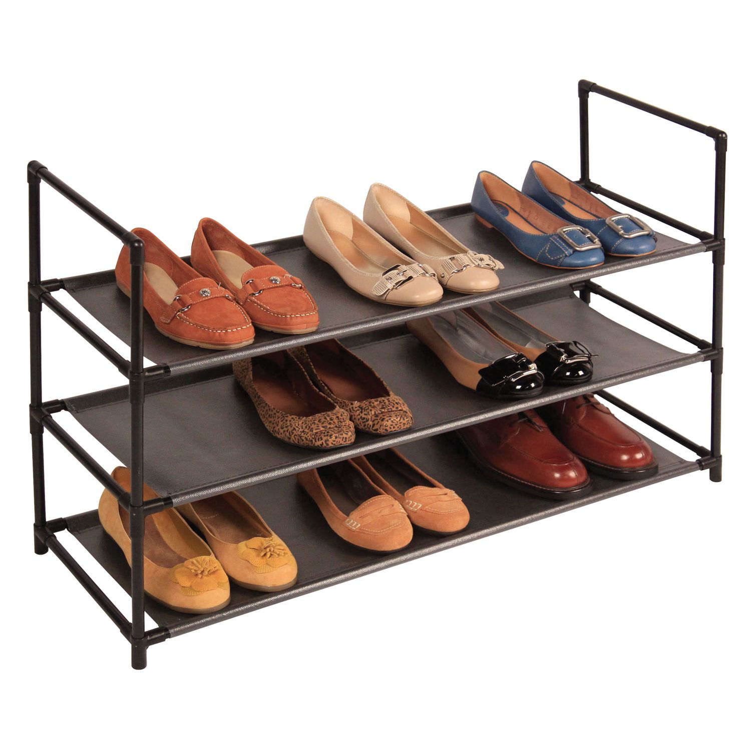 3 tier shoe rack