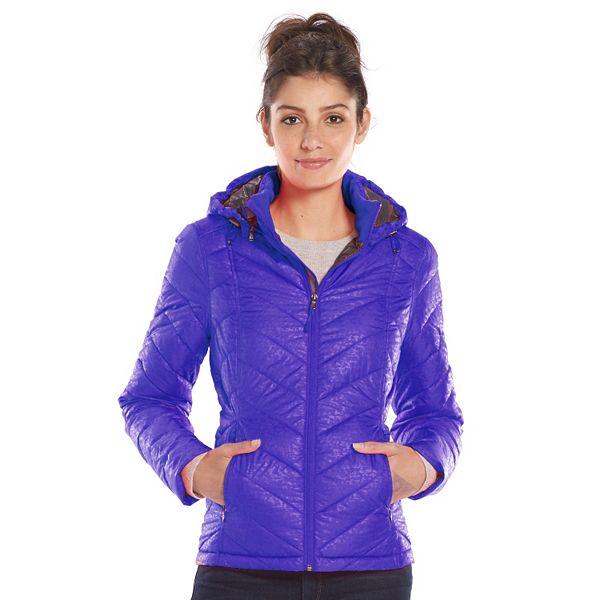 Women's Tek Gear® Hooded Packable Quilted Puffer Jacket