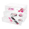 Richards Homewares Clearly Chic 4-Drawer Cosmetic Organizer