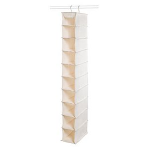 Richards Homewares Loft Natural Large 10 Pocket Hanging Shoe Organizer