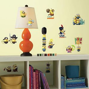 Minions Movie Peel and Stick Wall Decals