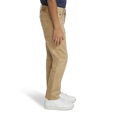 Boys 4 20 Levi s 511 Slim Fit Sueded Twill Pants